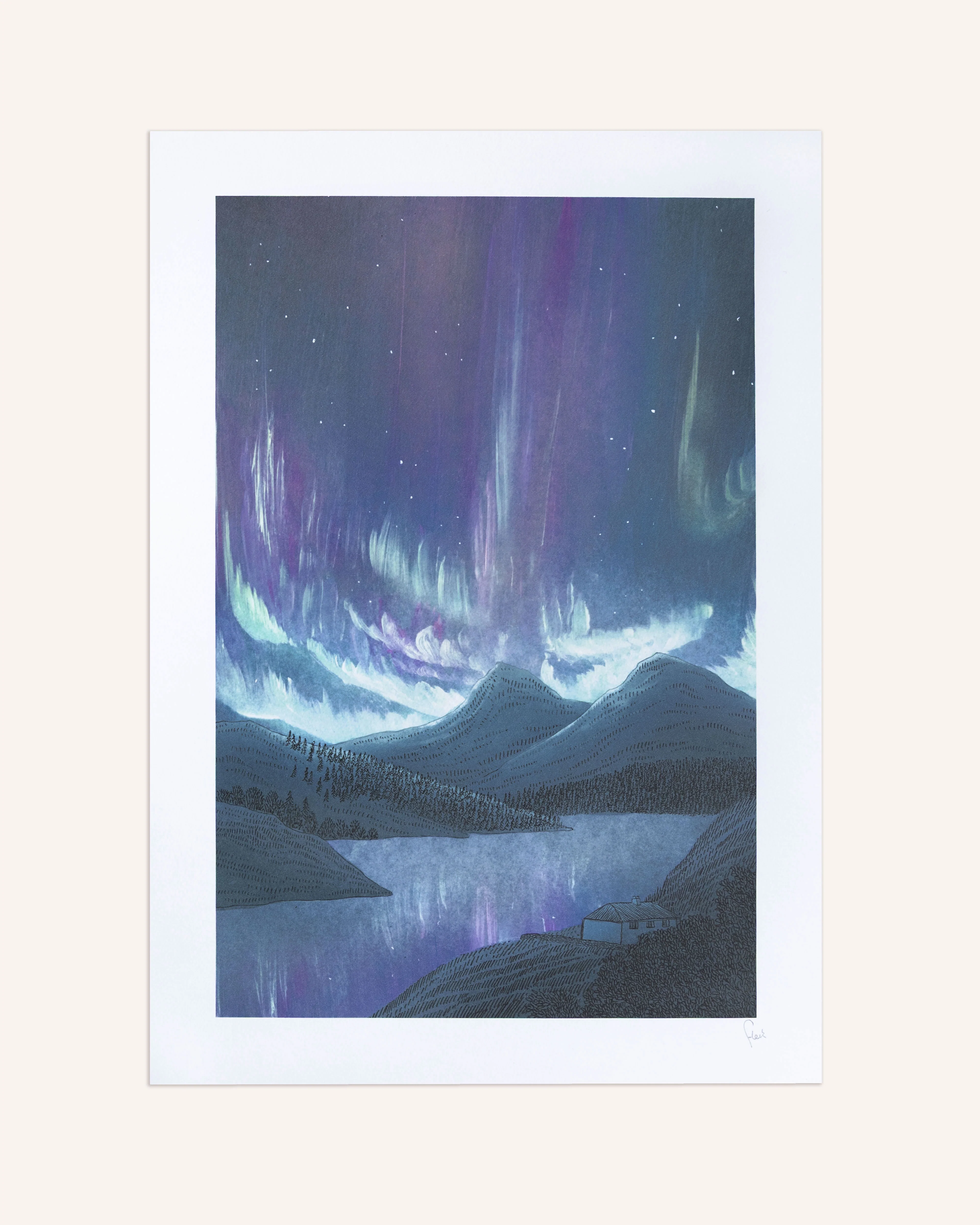 Aurora Highlands Print