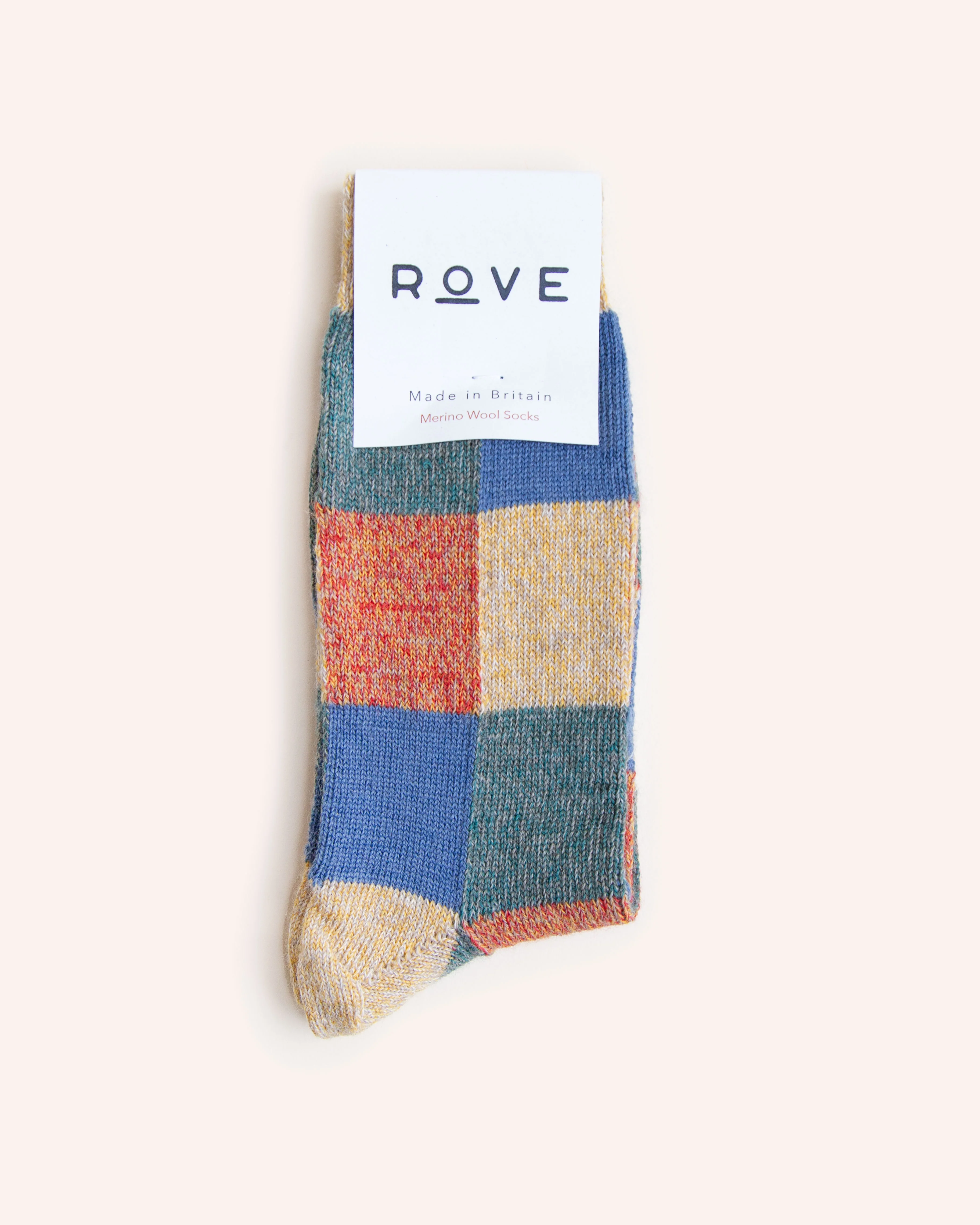 Merino Wool Socks - Patchwork - Image 2