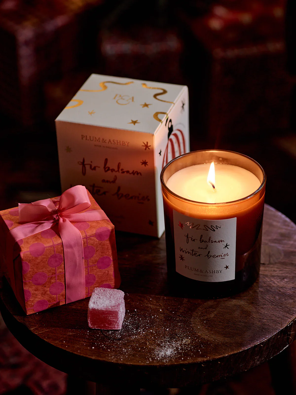 Fir Balsam & Winter Berries Candle - Image 3