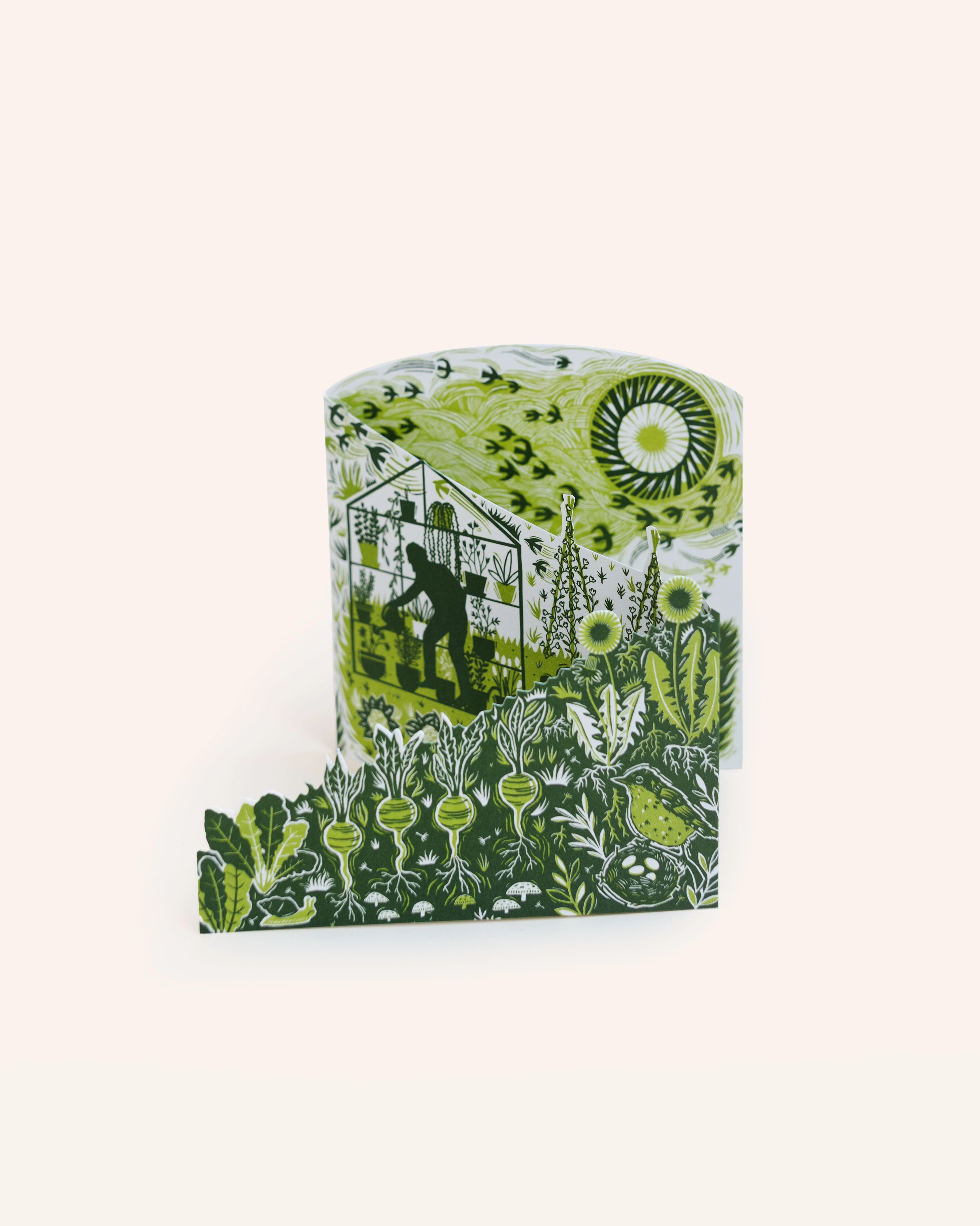 Gardeners Concertina Cards with Decorations - Image 3