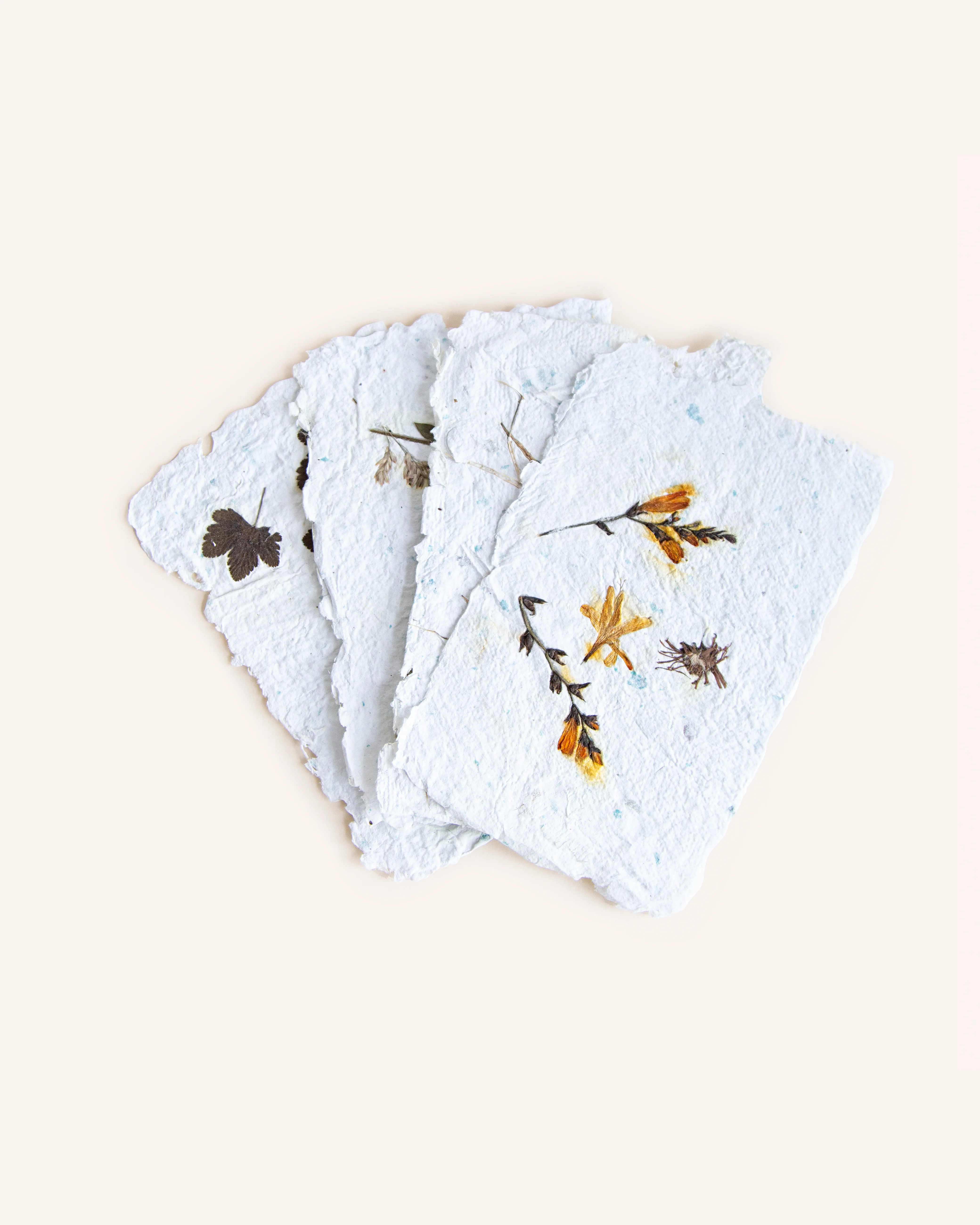 Handmade Paper Bundle - Floral - Image 3