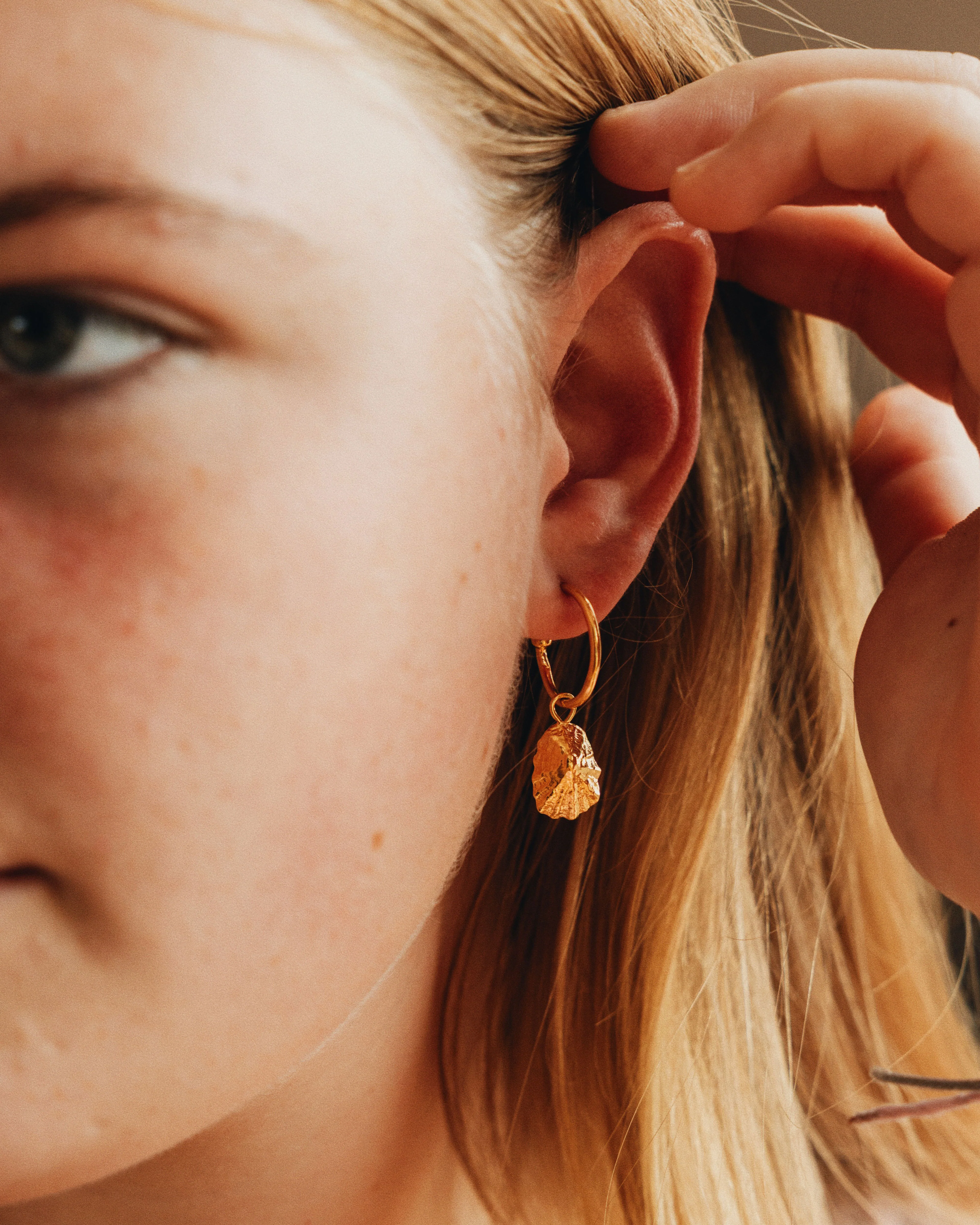 Limpet Hoop Earrings