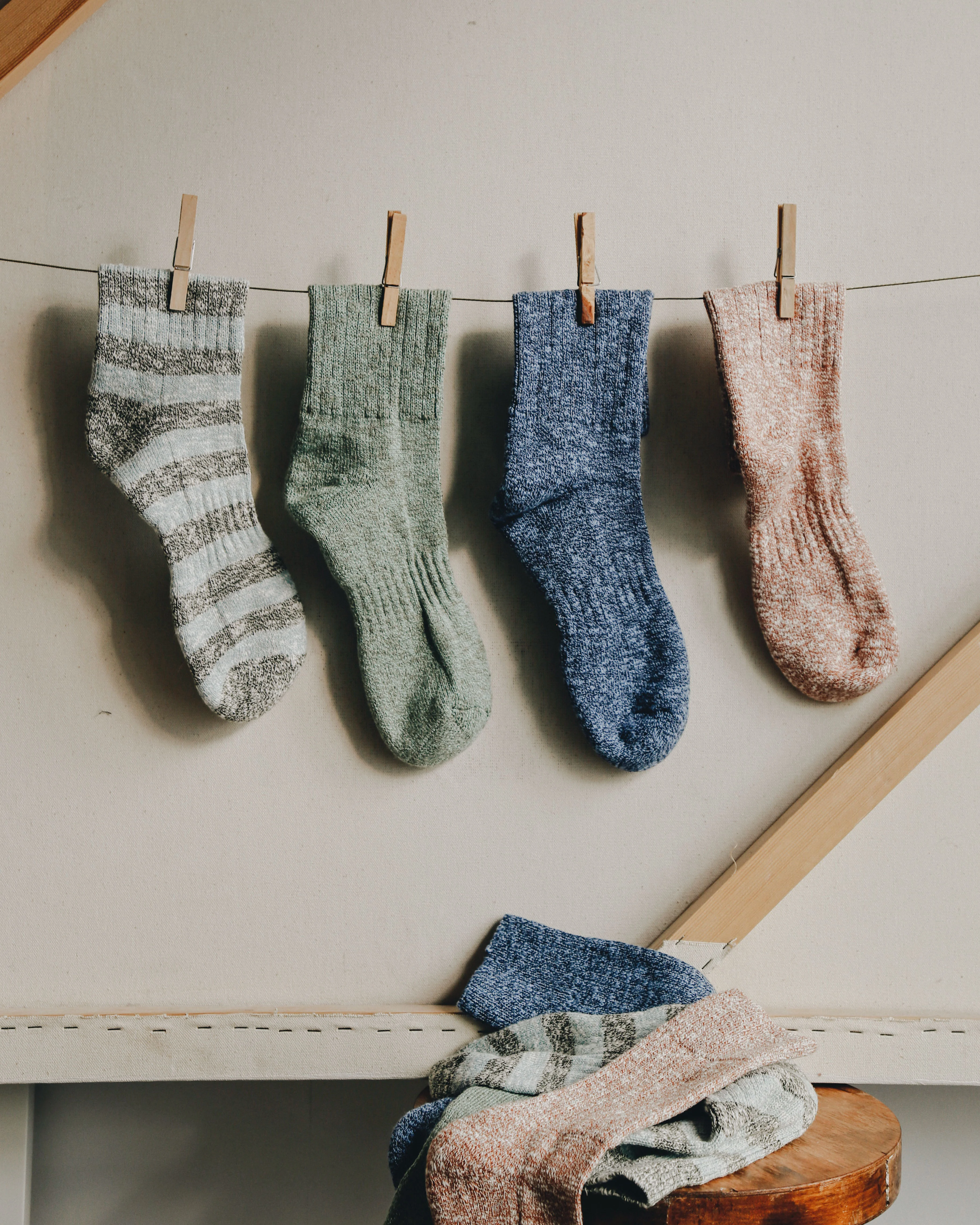 Mint Cotton Socks - Image 3